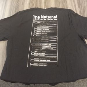 The National Shirts - THE NATIONAL - 2017 TOUR T-SHIRT π Rock Band Tee The National Shirts - THE NATIONAL - 2017 TOUR T-SHIRT π Rock Band Tee
